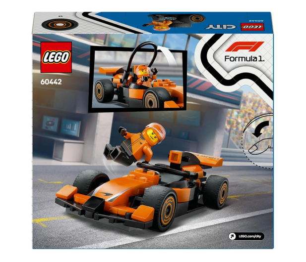 LEGO City 60442 F1® Kierowca i bolid McLaren - 1298082 - zdjęcie 8